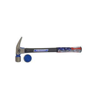 Vaughan 24oz Milled Face Hammer w/  Fiberglass Handle